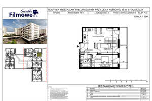 Mieszkanie na sprzedaż 51m2 Bydgoszcz Bartodzieje-Skrzetusko-Bielawki Bartodzieje Filmowa - zdjęcie 3