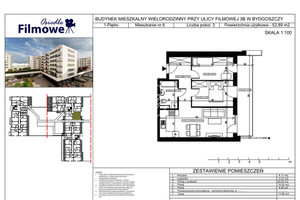 Mieszkanie na sprzedaż 53m2 Bydgoszcz Bartodzieje-Skrzetusko-Bielawki Bartodzieje Filmowa - zdjęcie 3