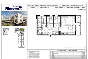 Mieszkanie na sprzedaż 74m2 Bydgoszcz Bartodzieje-Skrzetusko-Bielawki Bartodzieje Filmowa - zdjęcie 3