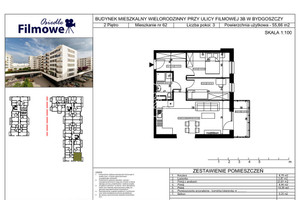 Mieszkanie na sprzedaż 56m2 Bydgoszcz Bartodzieje-Skrzetusko-Bielawki Bartodzieje Filmowa - zdjęcie 3