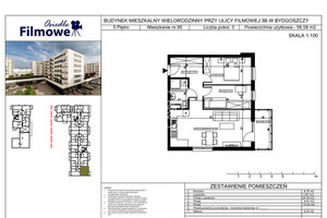 Mieszkanie na sprzedaż 57m2 Bydgoszcz Bartodzieje-Skrzetusko-Bielawki Bartodzieje Filmowa - zdjęcie 3