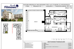 Mieszkanie na sprzedaż 60m2 Bydgoszcz Bartodzieje-Skrzetusko-Bielawki Bartodzieje Filmowa - zdjęcie 3