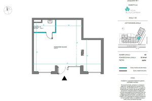 Komercyjne do wynajęcia 54m2 Warszawa Mokotów - zdjęcie 4