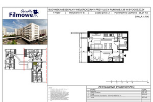 Mieszkanie na sprzedaż 36m2 Bydgoszcz Bartodzieje-Skrzetusko-Bielawki Bartodzieje Filmowa - zdjęcie 3