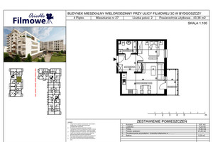 Mieszkanie na sprzedaż 44m2 Bydgoszcz Bartodzieje-Skrzetusko-Bielawki Bartodzieje Filmowa - zdjęcie 3