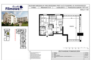 Mieszkanie na sprzedaż 44m2 Bydgoszcz Bartodzieje-Skrzetusko-Bielawki Bartodzieje Filmowa - zdjęcie 3