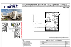 Mieszkanie na sprzedaż 37m2 Bydgoszcz Bartodzieje-Skrzetusko-Bielawki Bartodzieje Filmowa - zdjęcie 3