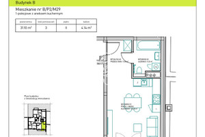 Mieszkanie na sprzedaż 32m2 Bydgoszcz Śródmieście, Stare Miasto Śródmieście Tadeusza Kościuszki - zdjęcie 3