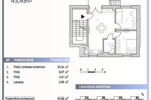 Mieszkanie na sprzedaż 44m2 Bydgoszcz Czyżkówko Chojnicka - zdjęcie 2