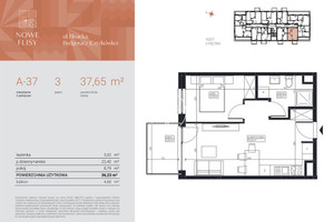 Mieszkanie na sprzedaż 38m2 Bydgoszcz Czyżkówko Flisacka - zdjęcie 3