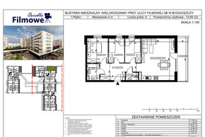 Mieszkanie na sprzedaż 73m2 Bydgoszcz Bartodzieje-Skrzetusko-Bielawki Bartodzieje Filmowa - zdjęcie 3