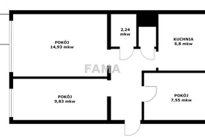 Mieszkanie na sprzedaż 50m2 Włocławek Zazamcze Pogodna - zdjęcie 2