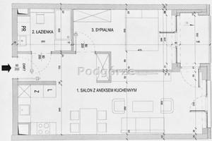 Mieszkanie na sprzedaż 47m2 Kraków Łagiewniki-Borek Fałęcki Łagiewniki Hoffmanowej - zdjęcie 2