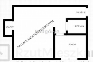 Mieszkanie na sprzedaż 37m2 Kraków Nowa Huta Nowa Huta (historyczna) os. Centrum D - zdjęcie 3