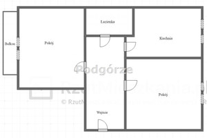 Mieszkanie na sprzedaż 43m2 Kraków Nowa Huta os. Jagiellońskie - zdjęcie 3