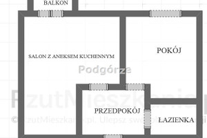 Mieszkanie na sprzedaż 42m2 Kraków Krowodrza Łobzów Poznańska - zdjęcie 3