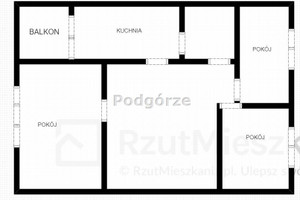 Mieszkanie na sprzedaż 64m2 Kraków Krowodrza Łobzów Kazimierza Wielkiego - zdjęcie 2