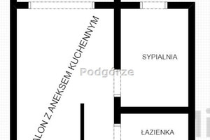 Mieszkanie na sprzedaż 27m2 Kraków Podgórze Duchackie Kurdwanów Marii i Bolesława Wysłouchów - zdjęcie 3