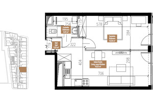 Mieszkanie do wynajęcia 45m2 Wrocław Stare Miasto Generała Władysława Sikorskiego - zdjęcie 2