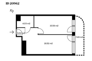 Mieszkanie do wynajęcia 45m2 Wrocław Stare Miasto Generała Władysława Sikorskiego - zdjęcie 2