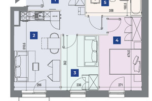 Mieszkanie do wynajęcia 49m2 Wrocław Fabryczna Horbaczewskiego  - zdjęcie 2