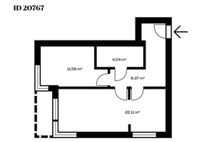 Mieszkanie na sprzedaż 47m2 Kraków Prądnik Biały Kluczborska - zdjęcie 2