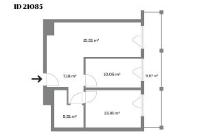 Mieszkanie na sprzedaż 58m2 Wrocław Fabryczna aleja Generała Józefa Hallera - zdjęcie 2