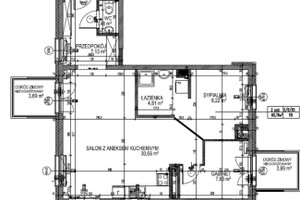 Mieszkanie do wynajęcia 61m2 Warszawa Żoliborz Jasnodworska - zdjęcie 2