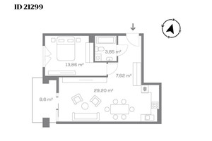 Mieszkanie na sprzedaż 55m2 Kraków Grzegórzki Grzegórzecka - zdjęcie 2