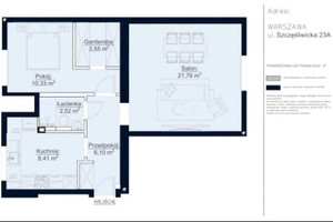 Mieszkanie do wynajęcia 54m2 Warszawa Ochota Szczęśliwicka - zdjęcie 2