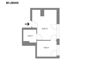 Mieszkanie na sprzedaż 28m2 Wrocław Śródmieście Ptasia - zdjęcie 2