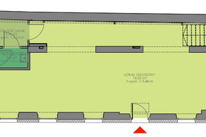 Komercyjne do wynajęcia 73m2 Wrocław Stare Miasto Jana Pawła  - zdjęcie 2