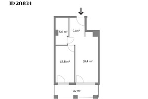 Mieszkanie na sprzedaż 45m2 Warszawa Praga-Północ Szwedzka - zdjęcie 2