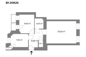 Mieszkanie na sprzedaż 52m2 Warszawa Ochota Adama Pługa - zdjęcie 2