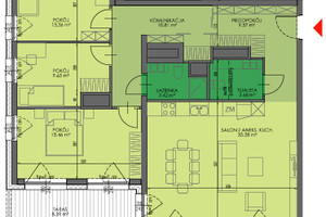 Mieszkanie na sprzedaż 100m2 Wrocław Fabryczna al. Generała Józefa Hallera  - zdjęcie 2