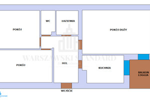 Mieszkanie na sprzedaż 62m2 Warszawa Białołęka Tarchomin Edwarda Wittiga - zdjęcie 2