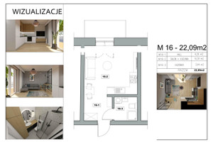 Mieszkanie na sprzedaż 22m2 zgierski Zgierz Dąbrowskiego - zdjęcie 3