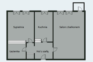 Mieszkanie na sprzedaż 42m2 Warszawa Bielany Jana Kochanowskiego - zdjęcie 1