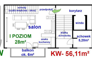 Mieszkanie na sprzedaż 57m2 Warszawa Mokotów Wincentego Rzymowskiego - zdjęcie 2