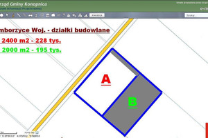 Działka na sprzedaż lubelski Konopnica Zemborzyce Wojciechowskie - zdjęcie 2