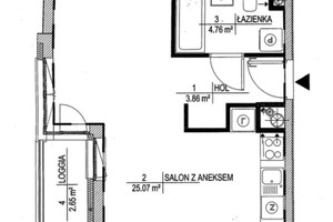 Mieszkanie na sprzedaż 35m2 Warszawa Mokotów Konstruktorska - zdjęcie 3