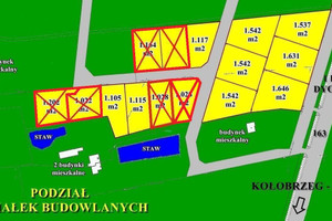 Działka na sprzedaż 1117m2 kołobrzeski Dygowo Kołobrzeska - zdjęcie 3