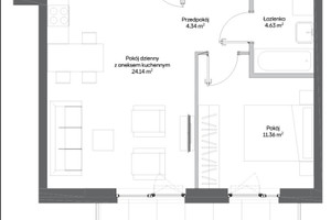 Mieszkanie na sprzedaż 45m2 Warszawa Włochy Raków Fajansowa - zdjęcie 3