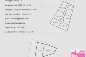 Działka na sprzedaż 1500m2 włocławski Włocławek Smólnik - zdjęcie 1