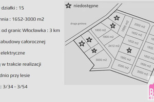 Działka na sprzedaż 1652m2 włocławski Włocławek Ładne - zdjęcie 1