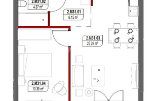 Mieszkanie na sprzedaż 50m2 nakielski Nakło nad Notecią - zdjęcie 3