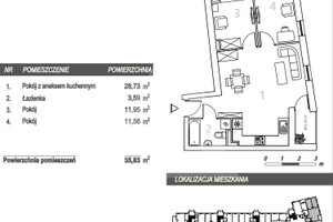 Mieszkanie na sprzedaż 56m2 Bydgoszcz Szwederowo - zdjęcie 2