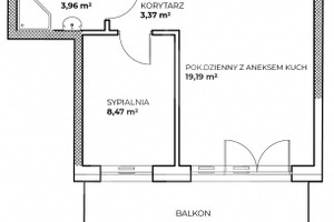 Mieszkanie na sprzedaż 35m2 bydgoski Sicienko - zdjęcie 2