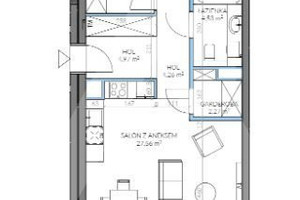 Mieszkanie na sprzedaż 66m2 Bydgoszcz Kapuściska - zdjęcie 2