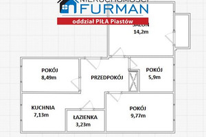 Mieszkanie na sprzedaż 57m2 pilski Piła - zdjęcie 2